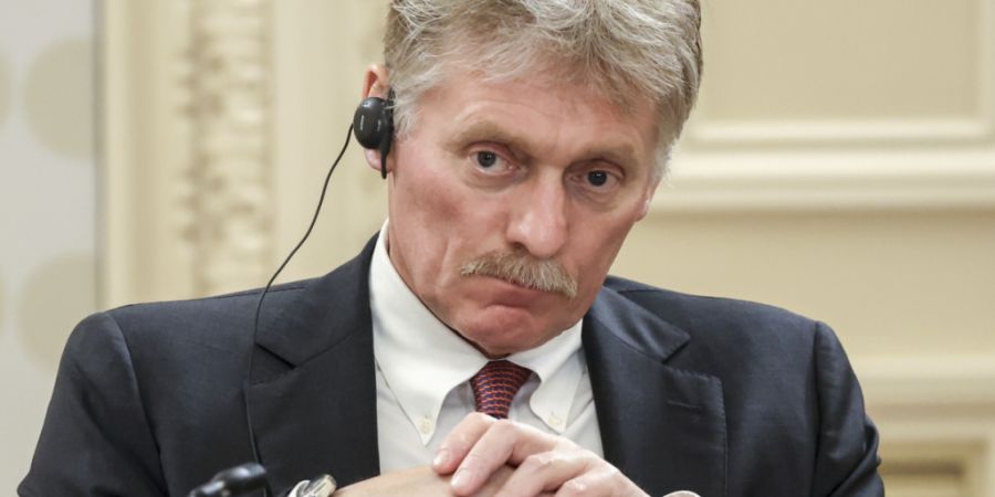 ARCHIV - Kreml-Sprecher Dmitri Peskow. Foto: Vyacheslav Prokofyev/Pool Sputnik Kremlin/dpa - ACHTUNG: Nur zur redaktionellen Verwendung und nur mit vollständiger Nennung des vorstehend...