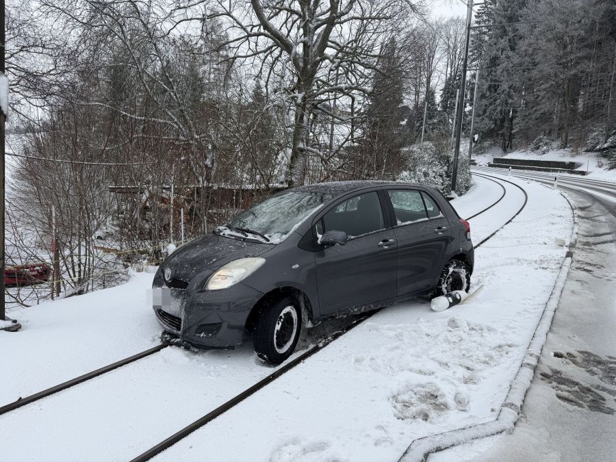 Beim Unfall entstand Sachschaden.