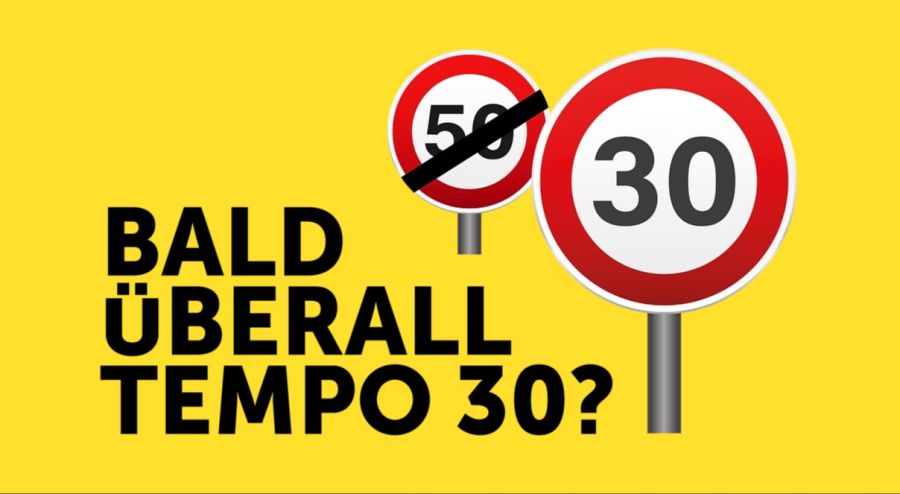 Überall Tempo 30? Die Nein-Komitee fordert, dass die Gemeindebevölkerung mitreden kann, wenn es um ihre Strassen geht.
