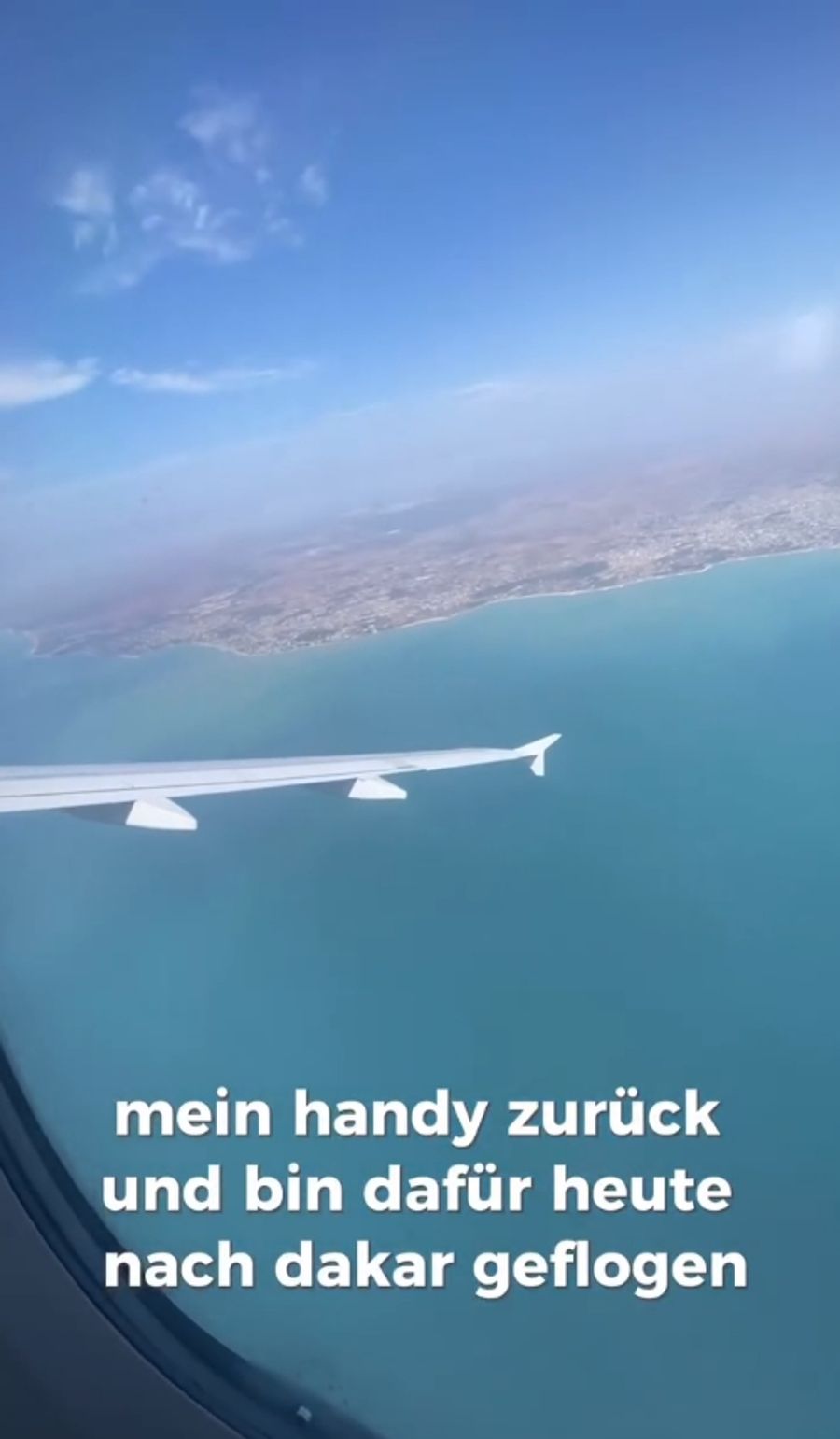 Kurzerhand ist er in den Senegal geflogen, um sich sein gestohlenes Gerät zurückzuholen.