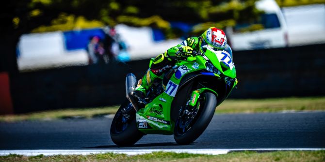 Dominique Aegerter Kawasaki Supersport-WM