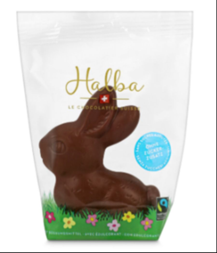 Doch Coop bietet einen Schoggihasen ...