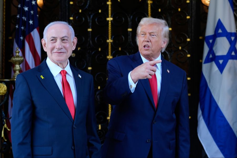 Benjamin Netanjahu Donald Trump