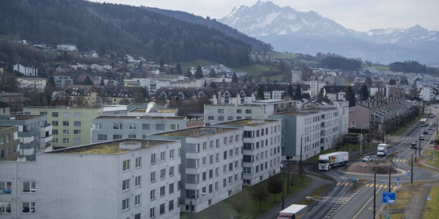 Ebikon und die Stadt Luzern prüfen einen Zusammenschluss mit einer Grundlagenstudie. (Archivaufnahme)
