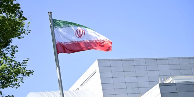 Iran Flagge
