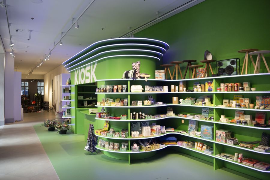 Der Retail-Teil im neu eröffneten Kaiserhaus in Bundesbern.