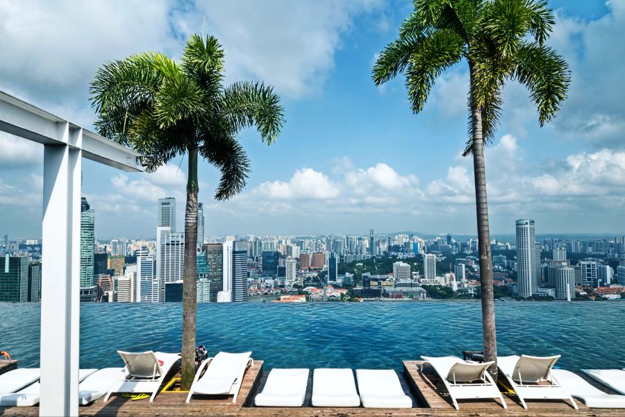 Infinity-Pool Marina Bay Sands.