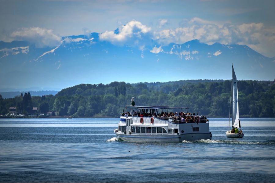 Der Bodensee ist der zweitgrösste See der Schweiz.