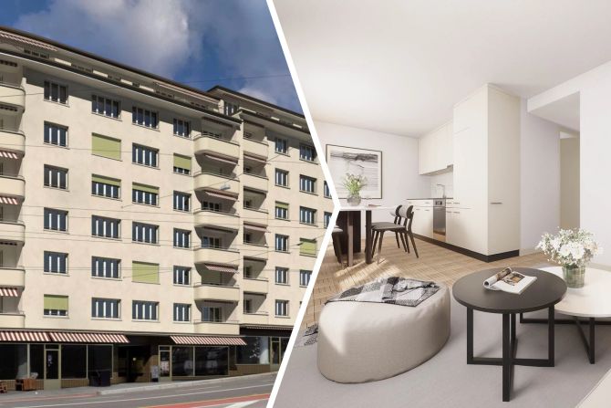 Cervelatpalast Luzern Wohnung