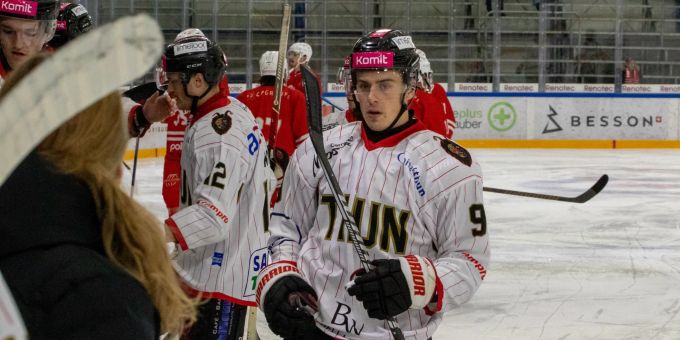 Der EHC Thun spielte am Samstag in Lyss. (Archivbild) EHC Thun Wenger