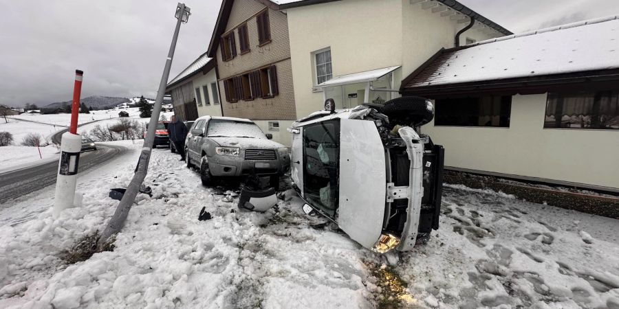 Unfall in Bennau.