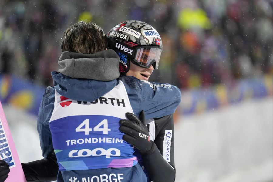 Marius Lindvik Skisprung-WM Trondheim