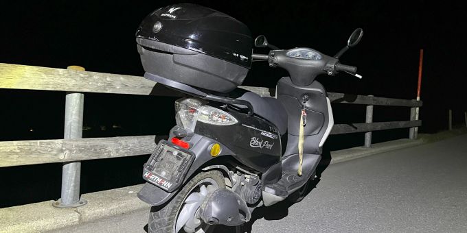 Wildhaus SG: Selbstunfall mit Motorrad. Wildhaus SG