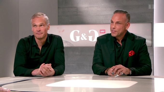 Renzo Blumenthal (l.) und Adel Abdel-Latif. Adel Abdel-Latif
