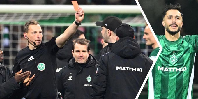 Dreimal Rot - Ärger nach Werder-Sieg: «Schiri war arrogant!»