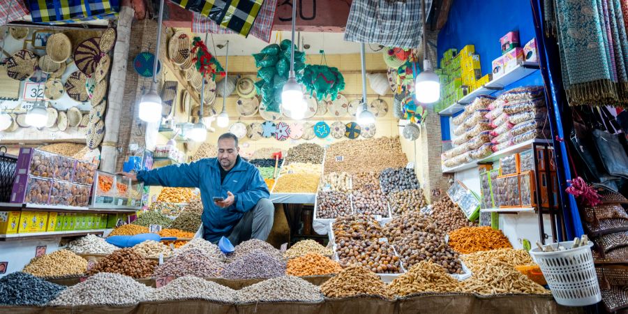 Marrakesch ist eine Welt für sich, gerade in kulinarischer Hinsicht.