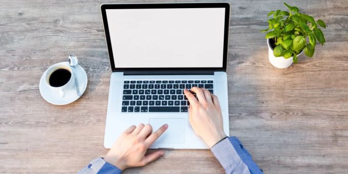 laptop arbeitsplatz