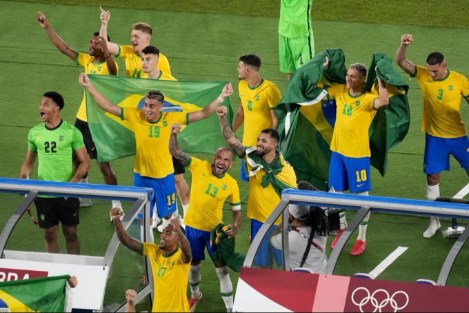 Brasilien geht bei Olympia 2024 bei den Fussballern als Titelverteidiger an den Start. Olympia 2024