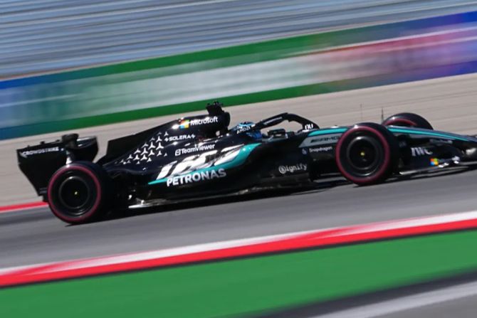 Russell Mercedes Formel 1