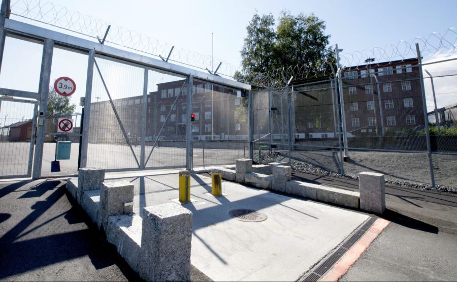 Das Ila-Gefängnis im Juli 2011, einige Kilometer ausserhalb von Oslo.