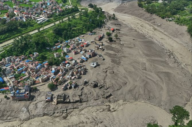 Nepal Sturzflut