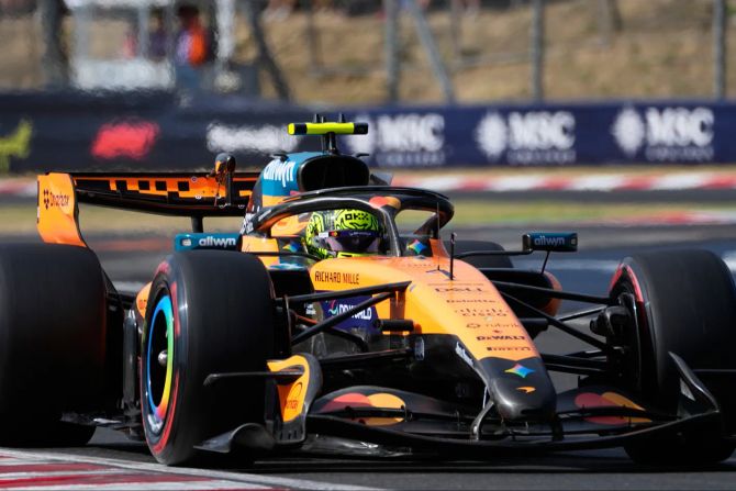 Formel 1 Norris Ungarn