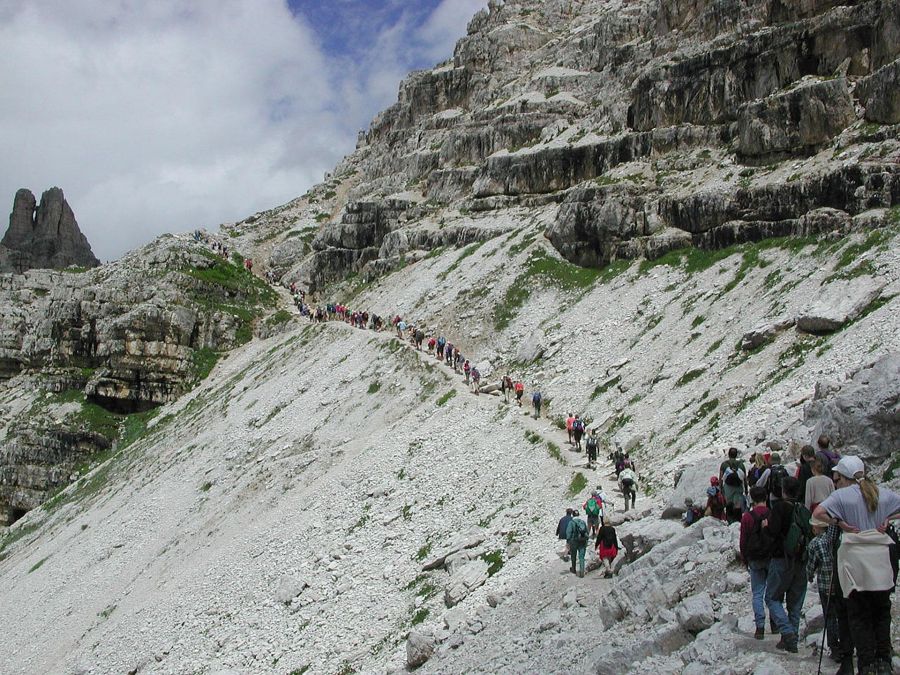 Die Dolomiten werden in den letzten Jahren von Besuchern regelrecht überrannt.