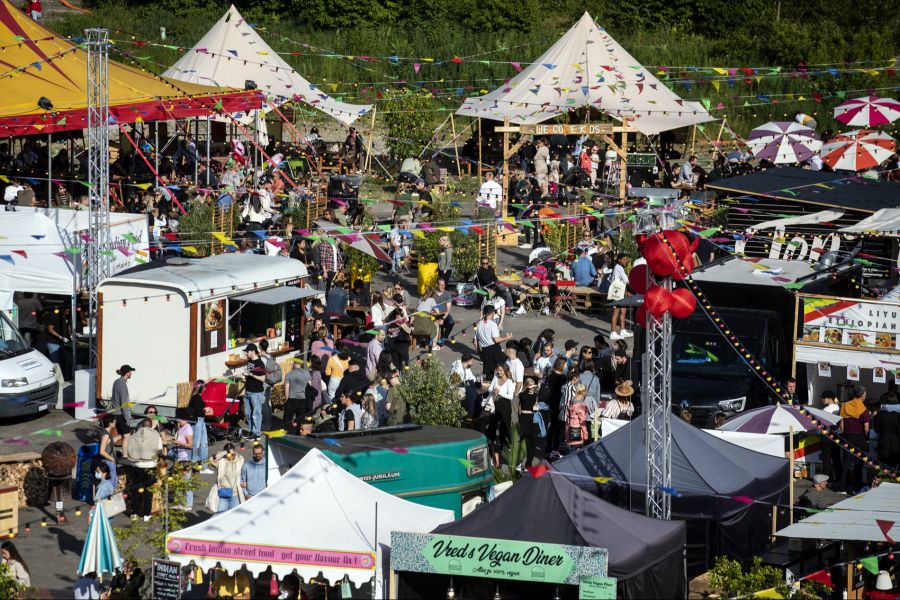 Das Street Food Festival in Zürich gilt als grösstes seiner Art in der Schweiz.