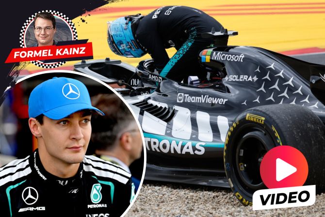 Formel 1 Russell Mercedes