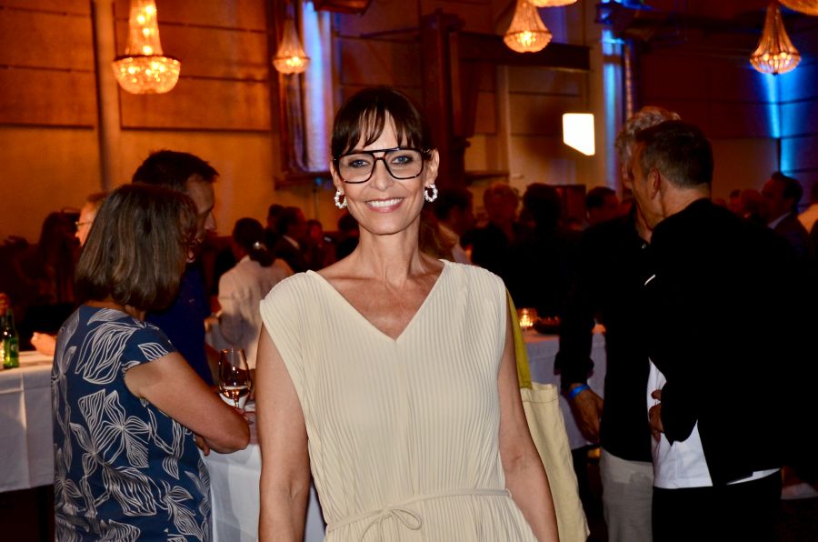 Glamour-Gast: Moderatorin Anita Buri liess sich das Maag-Jubiläum nicht entgehen.