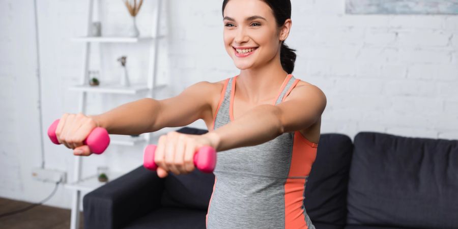 Frau beim Sport