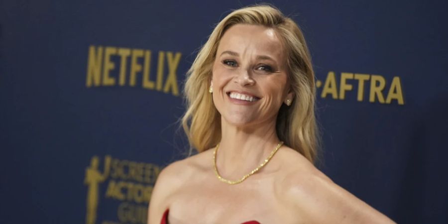 Reese Witherspoon Netflix Lächeln