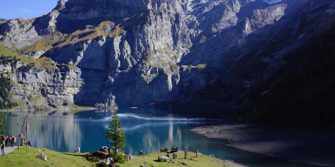 In Kandersteg BE - Gemeindepräsi hofft, dass der Berg bald kommt
