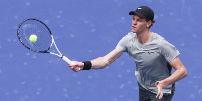 Jannik Sinner bei seinem Sieg an den US Open. Jannik Sinner