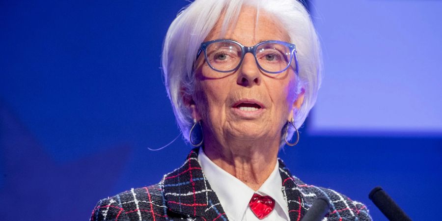 EZB-Präsidentin Lagarde hält nichts von einer Vergelltungsstrategie gegen US-Zölle. (Archivbild)