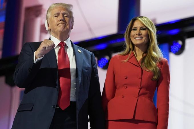 Baron Trump ist der Sohn von Donald und Melania Trump. donald melania trump sohn barron