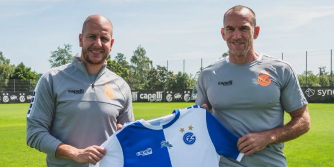 Giuseppe Morello (links) wird bei GC neuer Co-Trainer, Jörg Mikoleit wird Athletiktrainer. GC