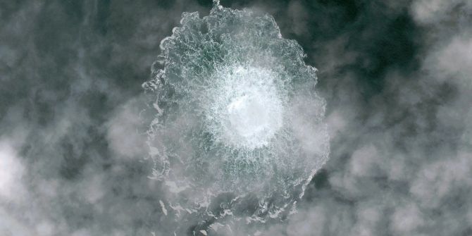 Explosionen an den Nord-Stream-Gasleitungen