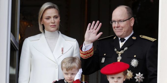 Monaco - Charlène und Albert: Auch am Hochzeitstag sind sie getrennt