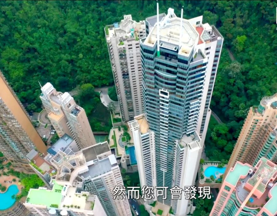 Von diesem Hochhaus im Hongkonger Mid-Level-Viertel stürzte Lucini in den Tod.