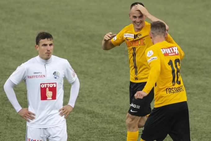 Standen für YB mehrere Jahre gemeinsam auf dem Platz: Christian Fassnacht und der heutige Sportchef Steve von Bergen. Yb