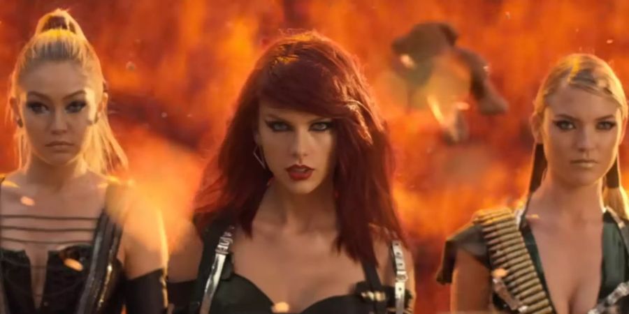 Taylor Swift rechnete im Song «Bad Blood» mit Katy Perry ab.