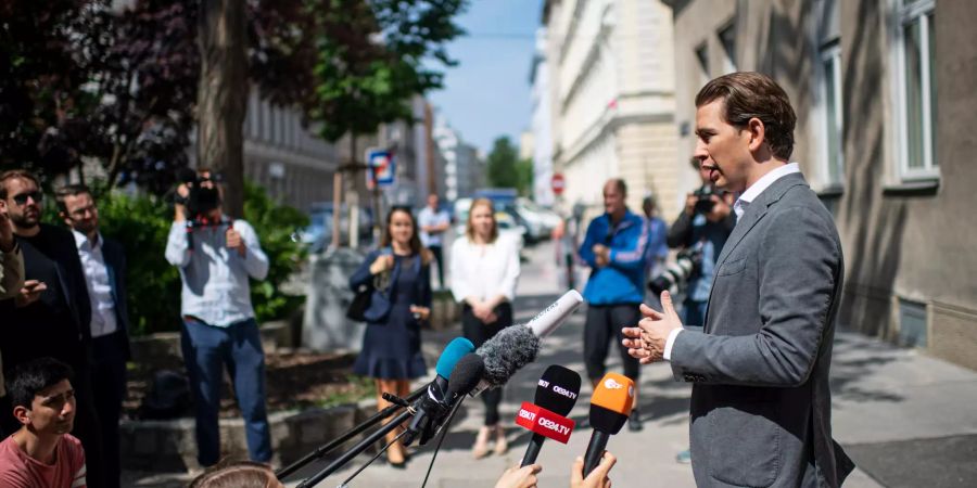 European Parliament election in Austria Sebastian Kurz