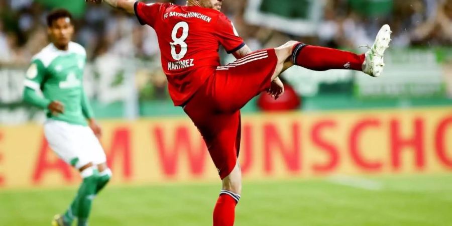 Javi Martínez ersetzt den verletzten Nationalspieler Leon Goretzka. Foto: Christian Charisius