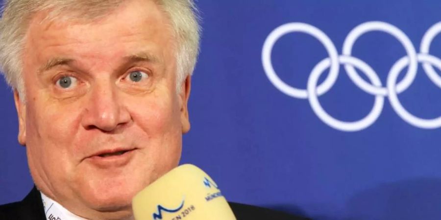 Für Bundesinnenminister Horst Seehofer ist ein Olympia-Bewerbung für die Spiele 2036 undenkbar. Foto: Stephan Jansen