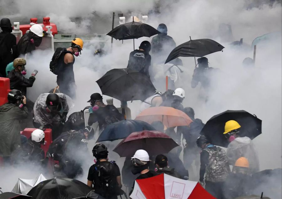 Proteste in Hongkong