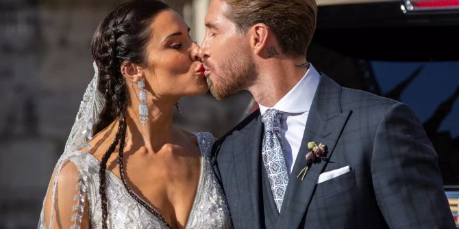 Sergio Ramos and Pilar Rubio