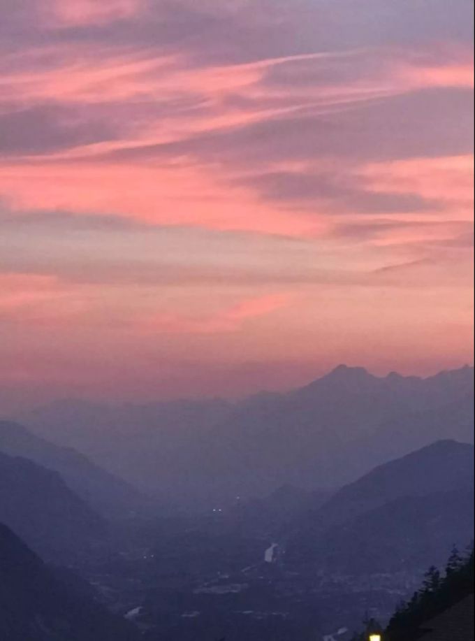Abendrot Schweiz