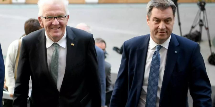 Winfried Kretschmann und Markus Söder