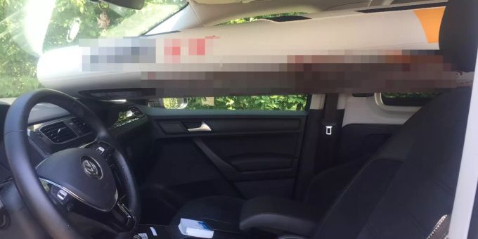 Die Sicht war stark eingeschränkt. Die Sicht war stark eingeschränkt.